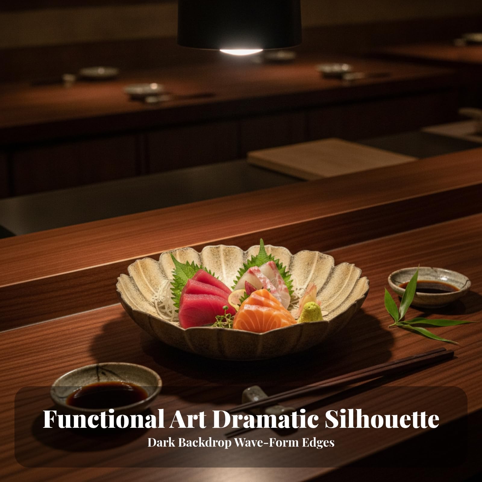 Piatto per Sashimi Strutturato Stoviglie