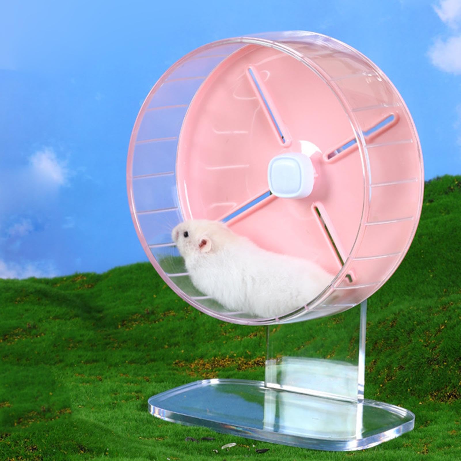 Roue pour hamster de 26 cm avec support réglable