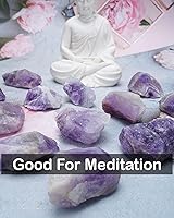 Vista 90 de ZAICUS Rocas en bruto de amatista para pulir, piedras crudas y cristales para hacer joyas, pulido, cabbing, lapidario, rocas fuentes, decoración