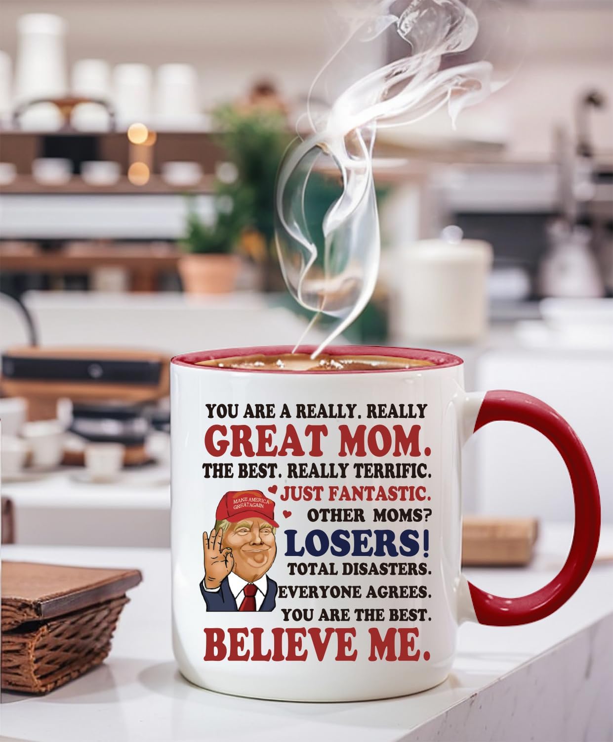 Best Mom Coffee Mug, Mothers Day Gifts For New Mom Pregnant Expecting Mama To Be, Birthday & Christmas, Mother's Day/Valentine's Day romantic Gifts from Dad/Son/Daughter -17 - Image 5