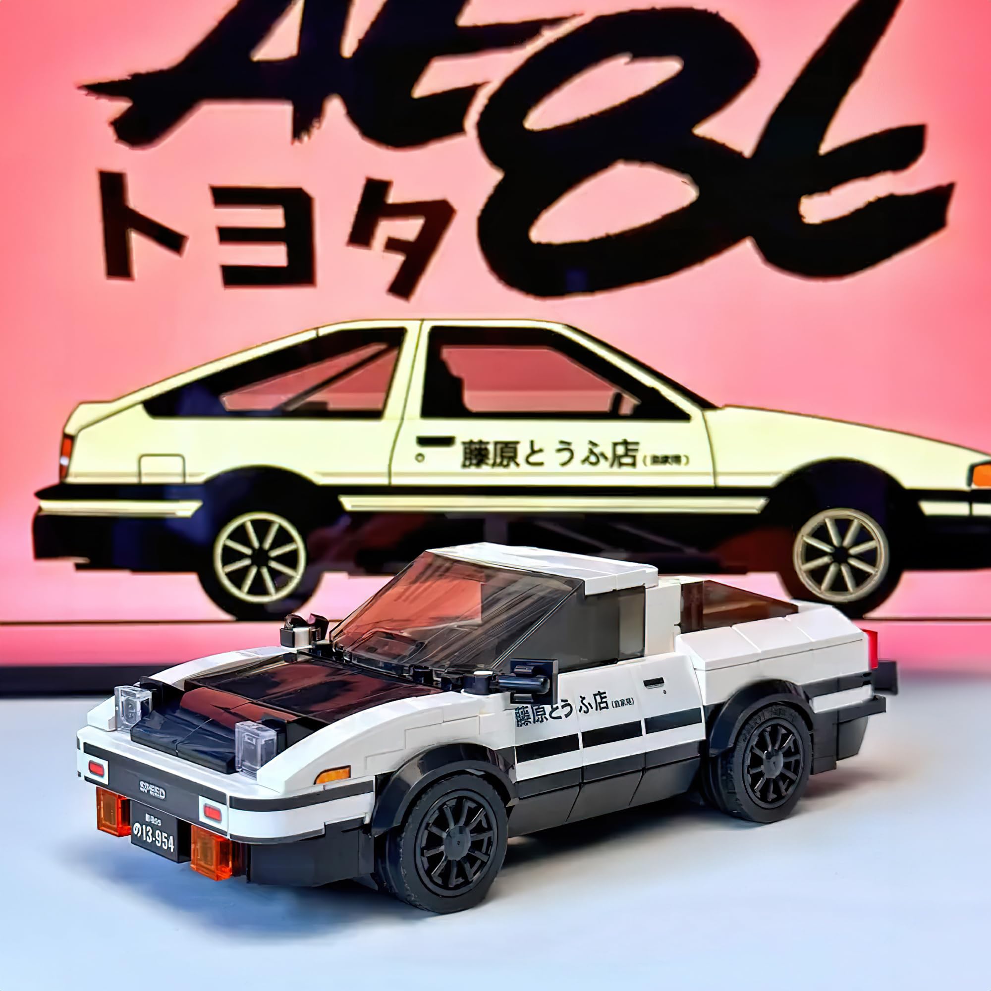 Amazon.co.jp: HI-REEKE AE86 イニシャル D 車組み立てキット 大人用