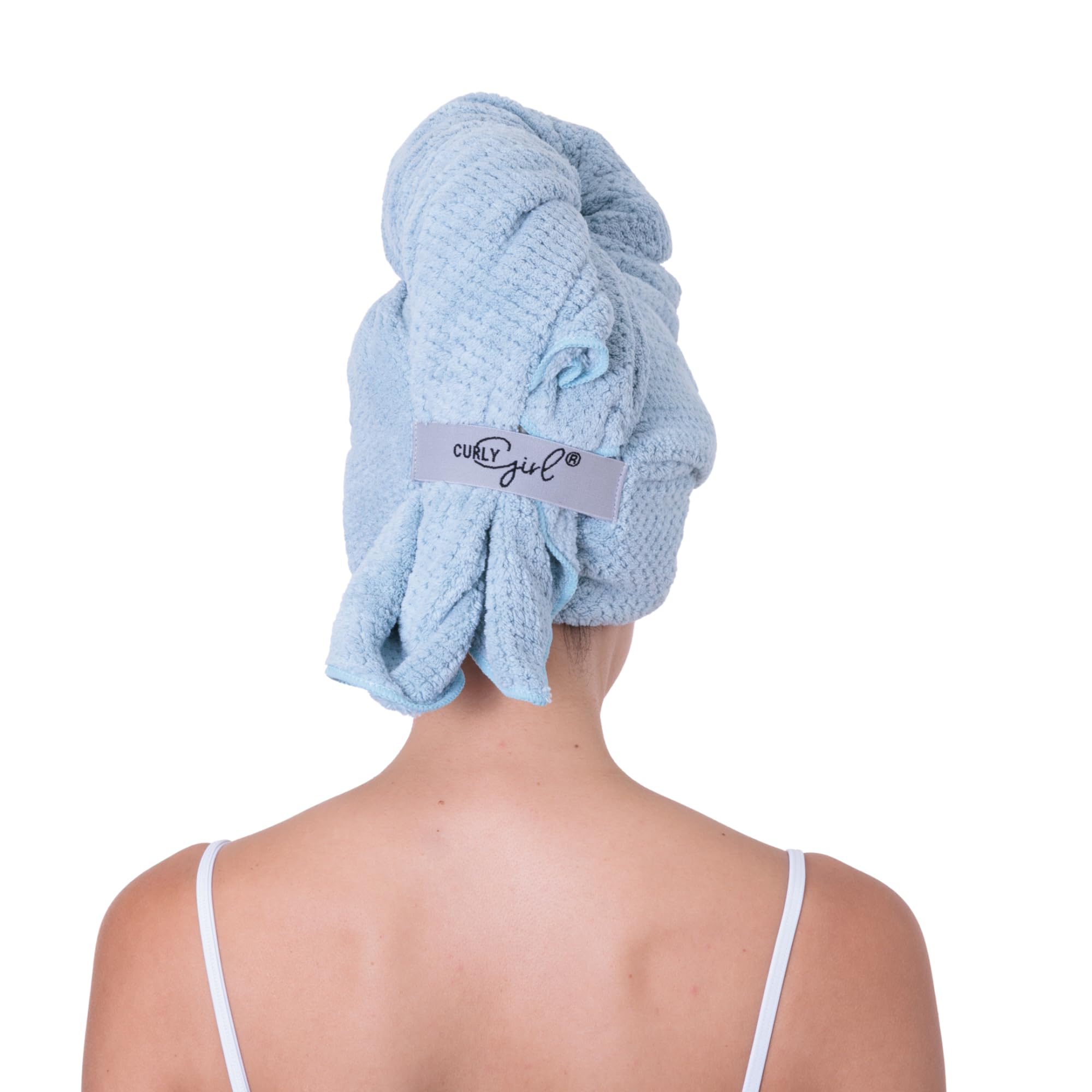 Serviette pour cheveux bouclés Curly Girl pour routine bien-être