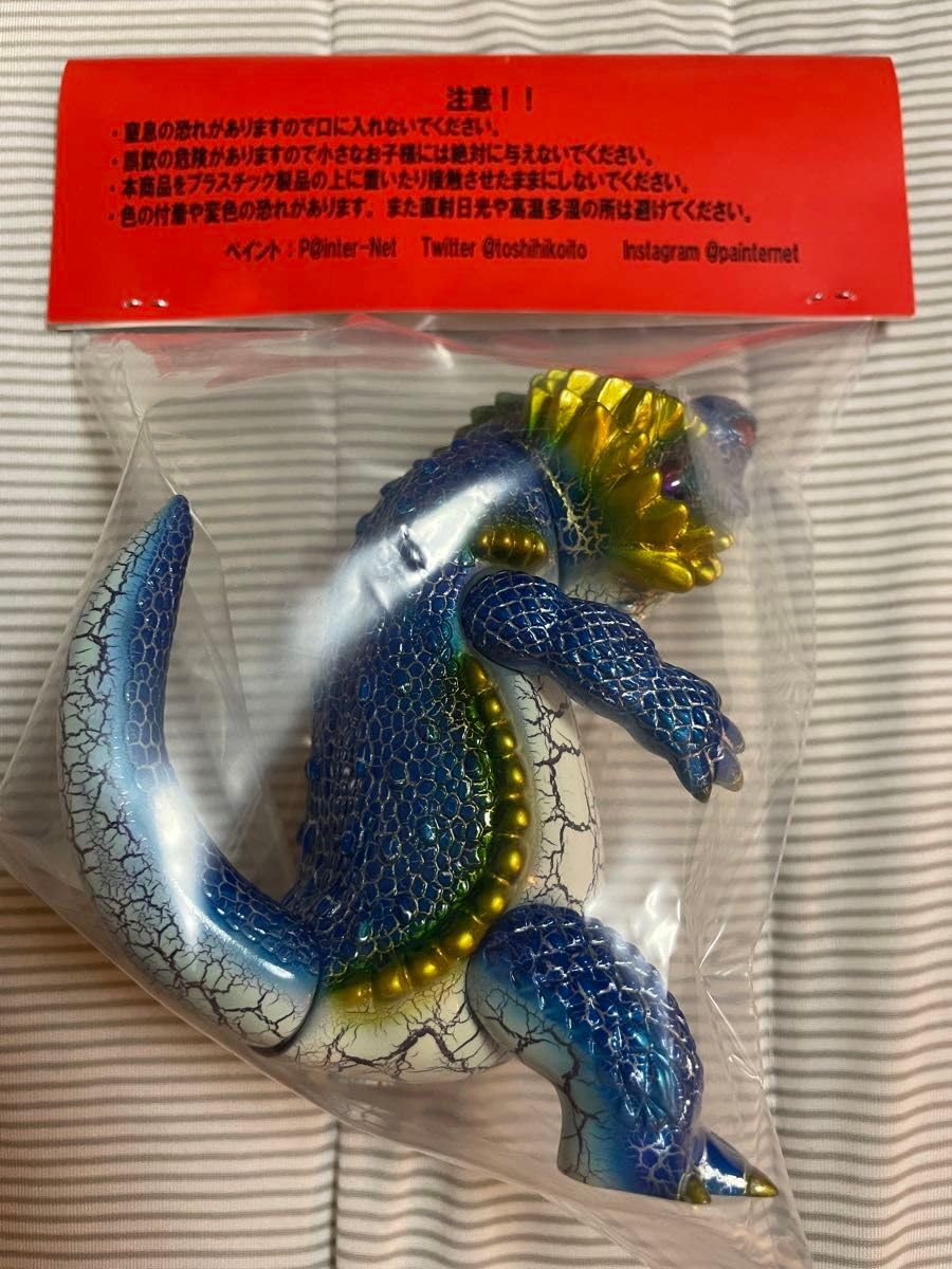 ペインターネットソフビ爬寵物語クラック塗装