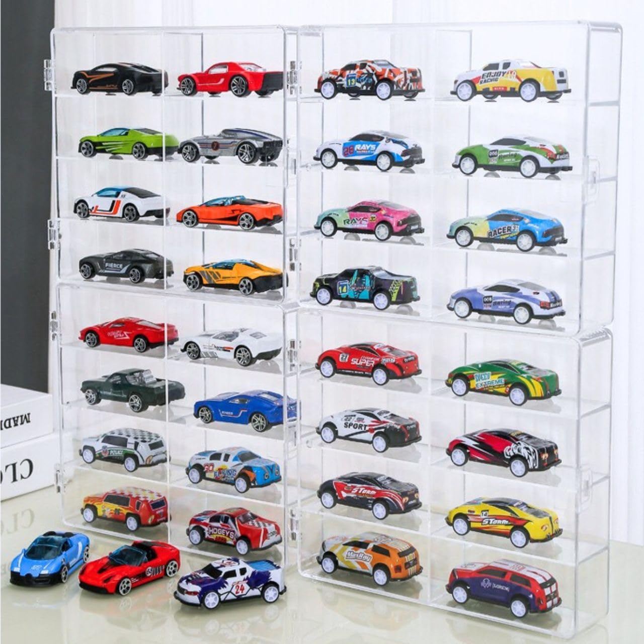 Amazon.co.jp: [SEVEN EBISU] トミカ 収納 ケース ミニカー 収納