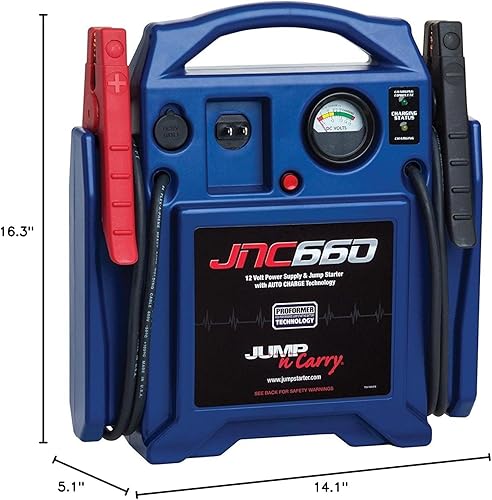 Miniatura 7 de Clore Automotive JNC660 N-Carry 1700 - Arrancador 12 V Sencillo Azul