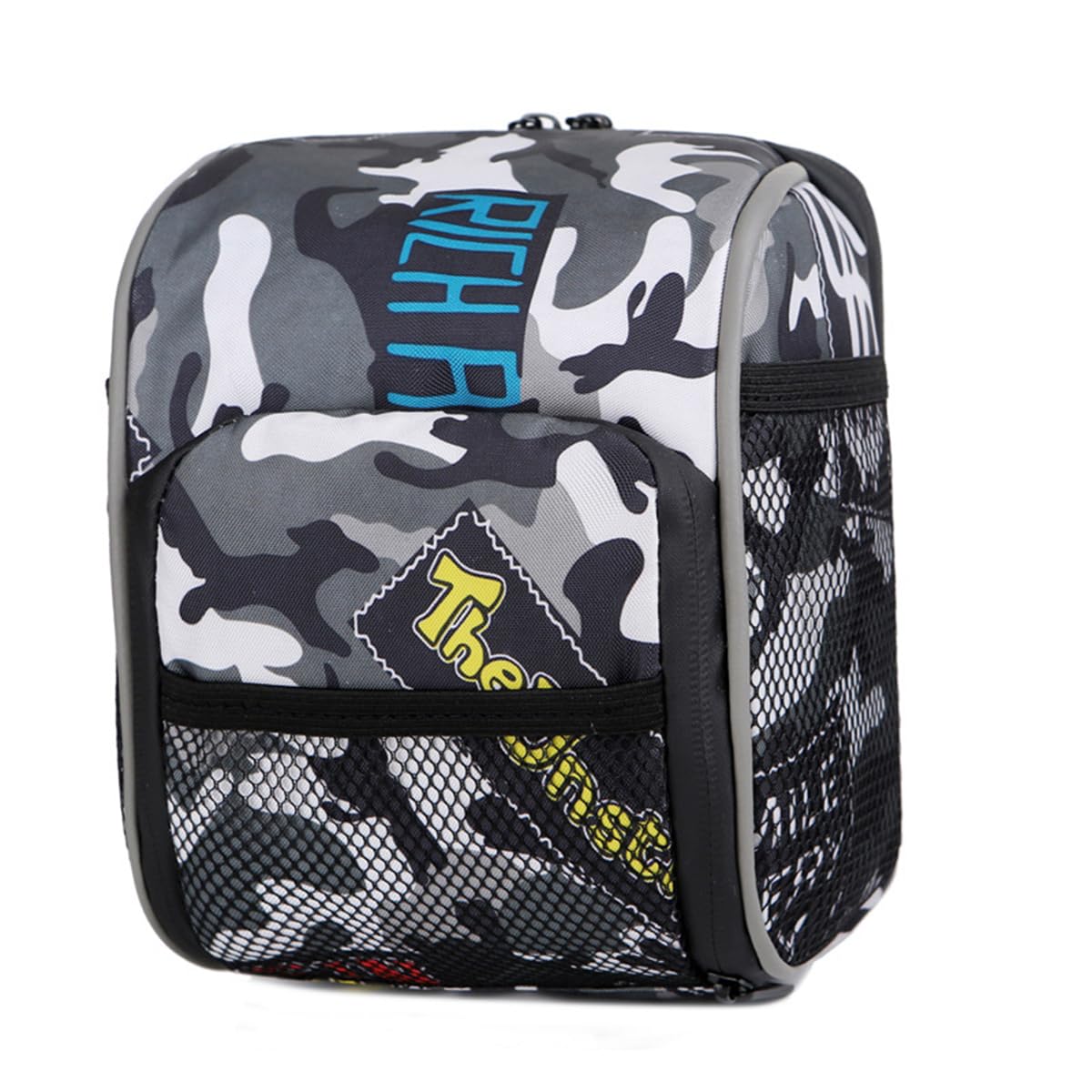 Mountain bike handlebar bag Cycling bag Bike front basket Large capacity Waterproof Foldable Balance bike Tricycle Skateboard Suitable for boys girls and adults
