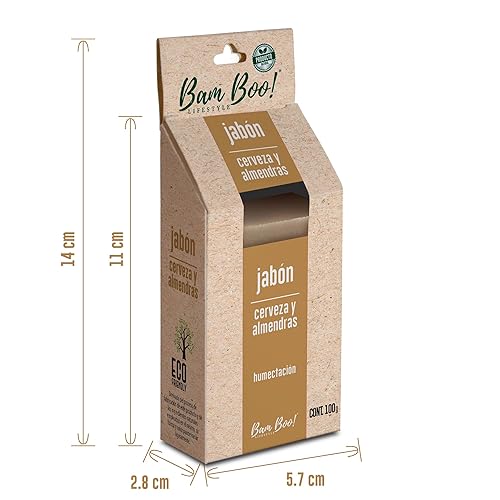 Miniatura 6 de Jabón Artesanal Natural Bam Boo! Estilo de Vida (Chocomenta 3.53 oz Bam Boo! Lifestyle)