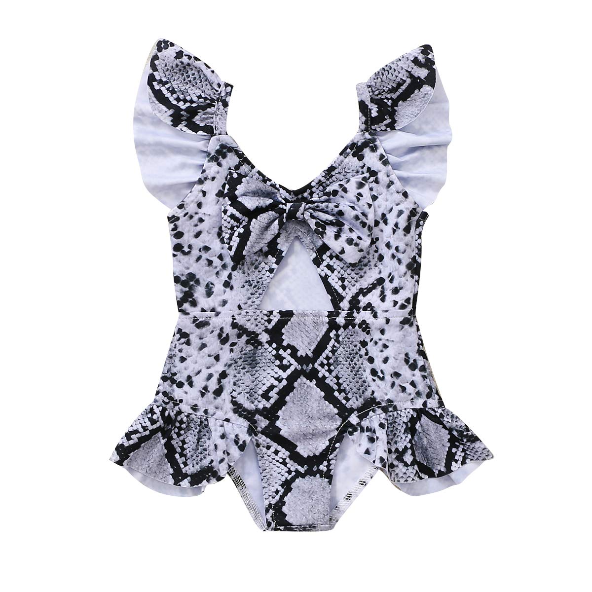 Buy Little Girls Swimsuits Dinosaur Girls OnePiece Swimsuits Ruffled