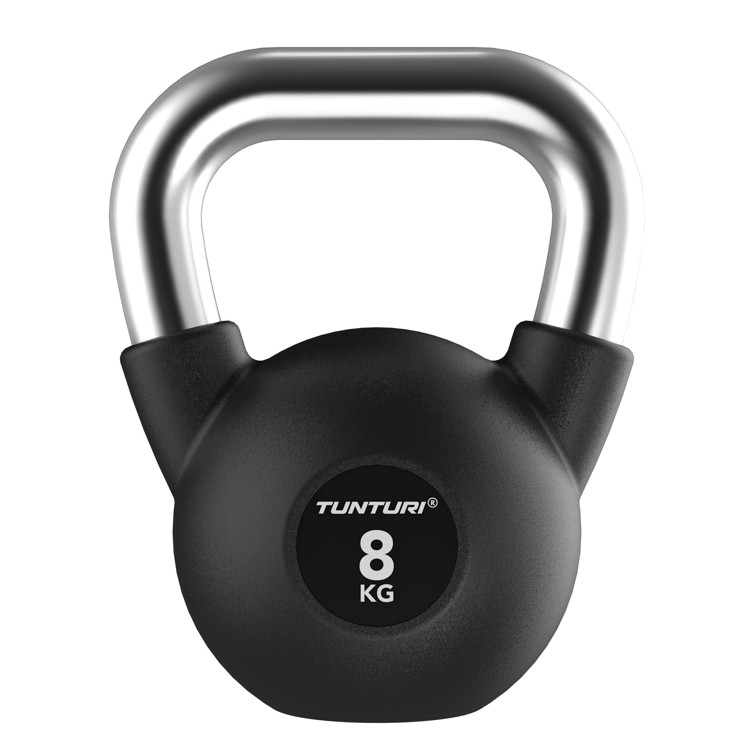 Tunturi Kettlebell en caoutchouc Platinum - 6-10 kg - Set