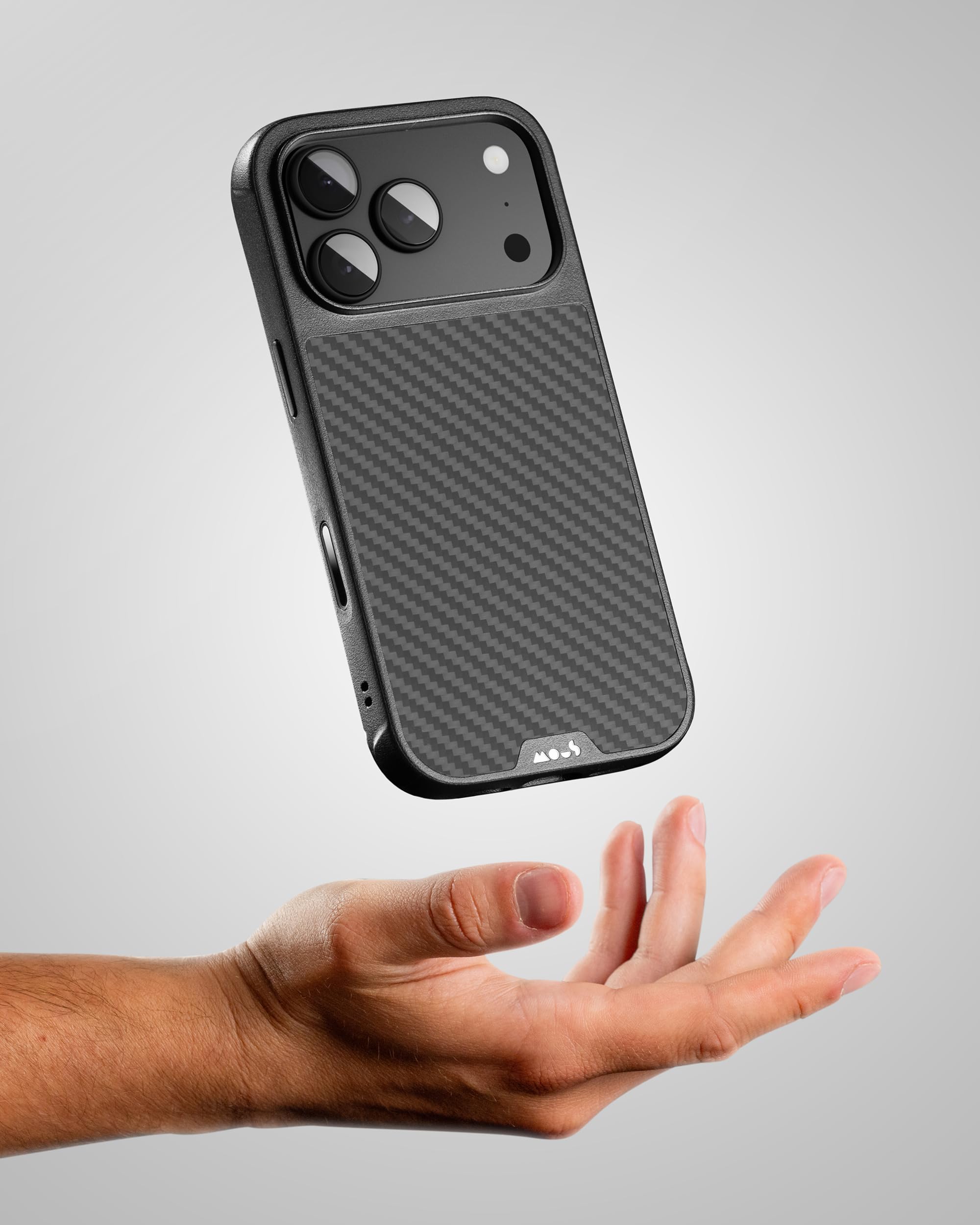 Mous Capa de fibra aramida ilimitada para iPhone 17 Pro Max
