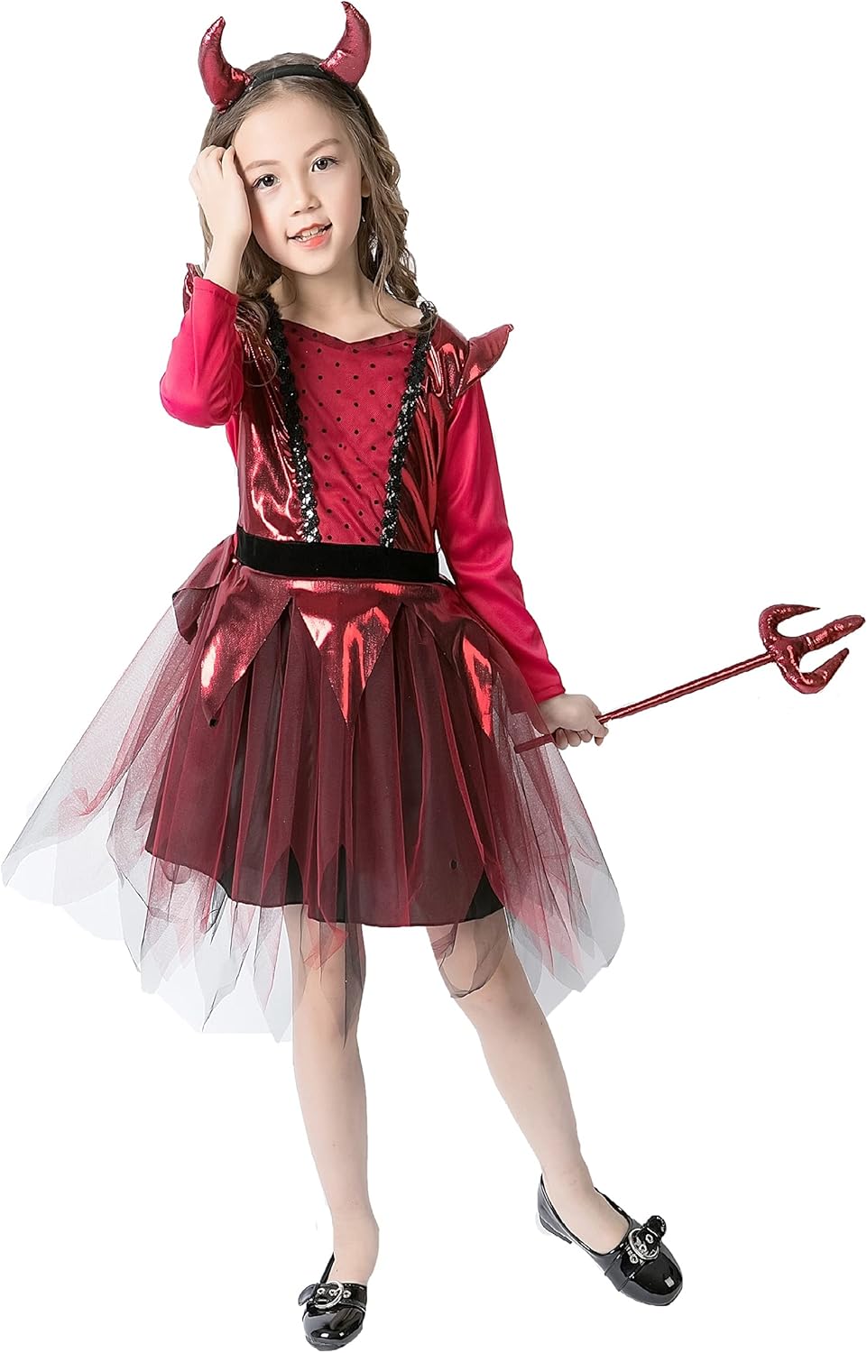 Petitebella Devil Costume Dress 1-12y - Image 3