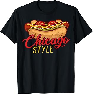 Chicago Style Hot Dog T-Shirt