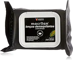 Lenços Demaquilantes 25 Lenços - Chá Verde, Macrilan