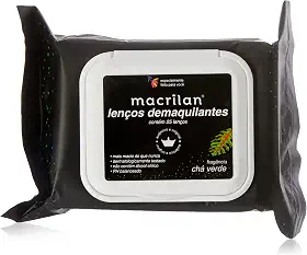 Lenços Demaquilantes 25 Lenços - Chá Verde, Macrilan
