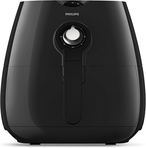 Philips Daily Collection HD9218 Air Fryer, uses up to 90% Less Fat, 1425W, with Rapid Air Technology (Black)