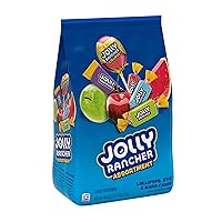 Vista 8 de JOLLY RANCHER - Surtido de caramelos con sabor a fruta en bolsa a granel, 42.01 oz