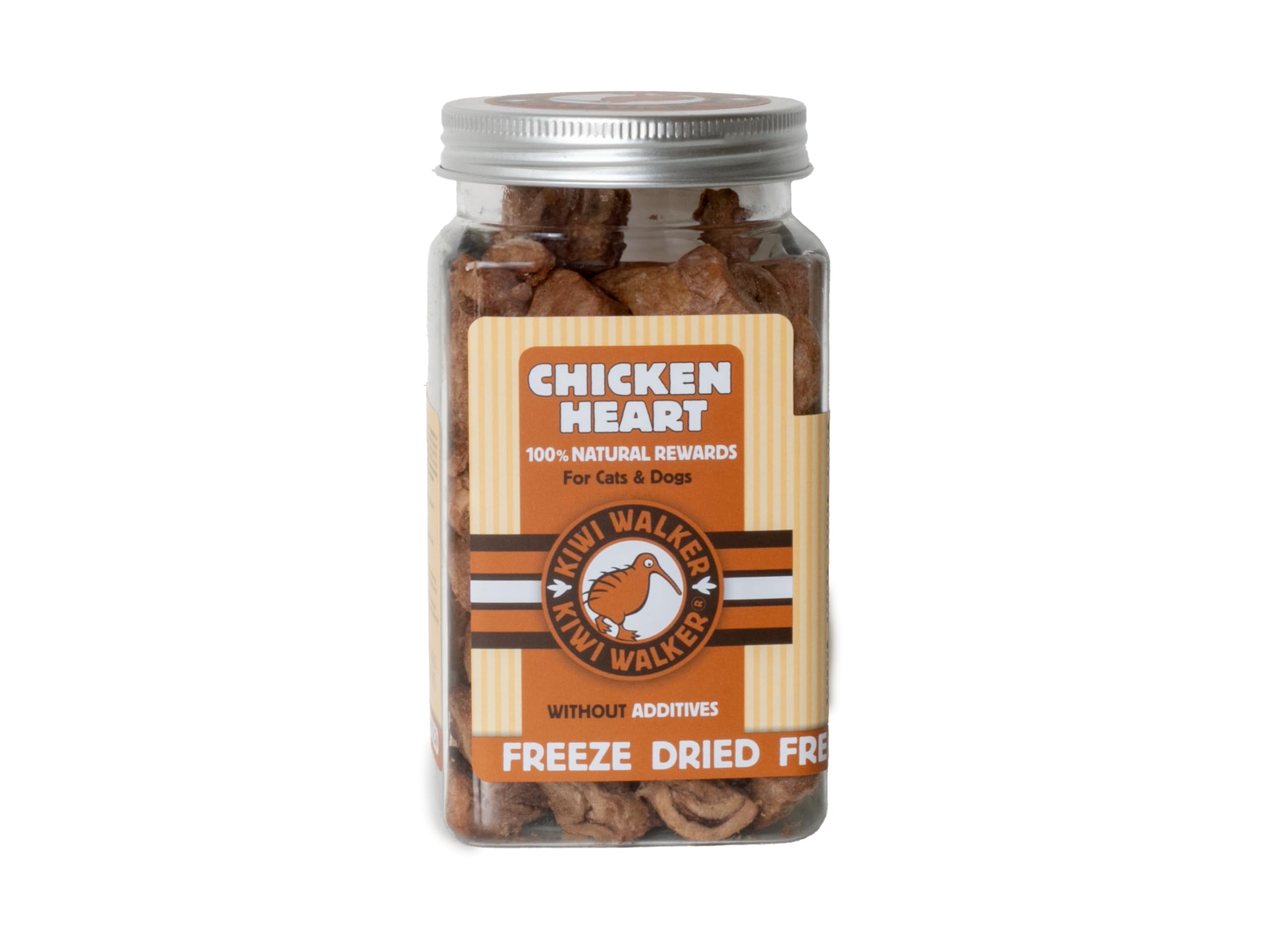 Kiwi Walker Freeze Dried Dog Treat Pack Chicken Heart