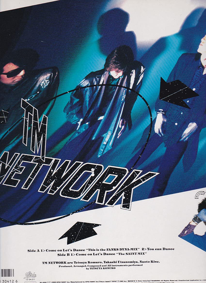 Amazon.co.jp: 12inch TM NETWORK COME ON LET'S DANCE ユニット