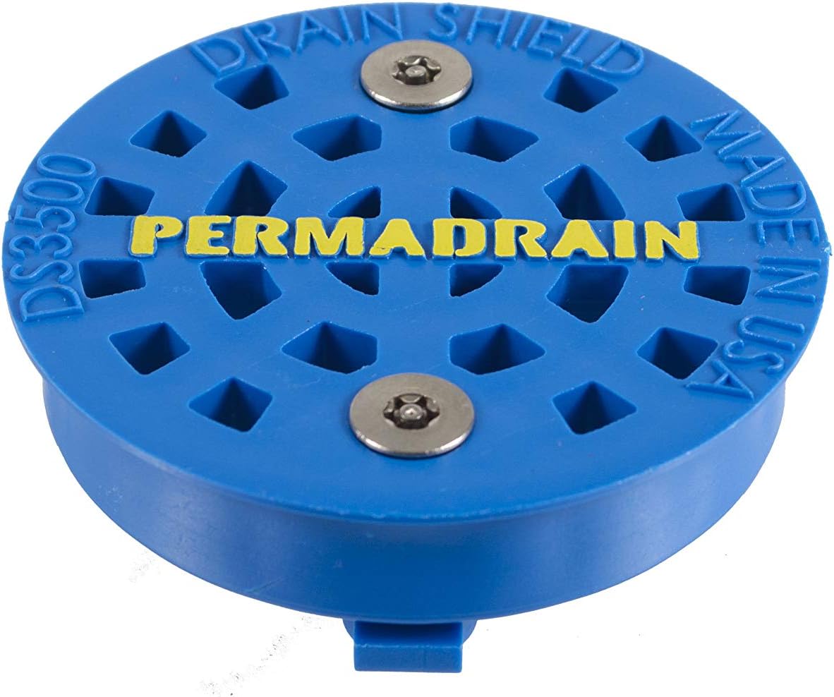 DrainShield 3.5" Commercial Sink Strainer that Locks
