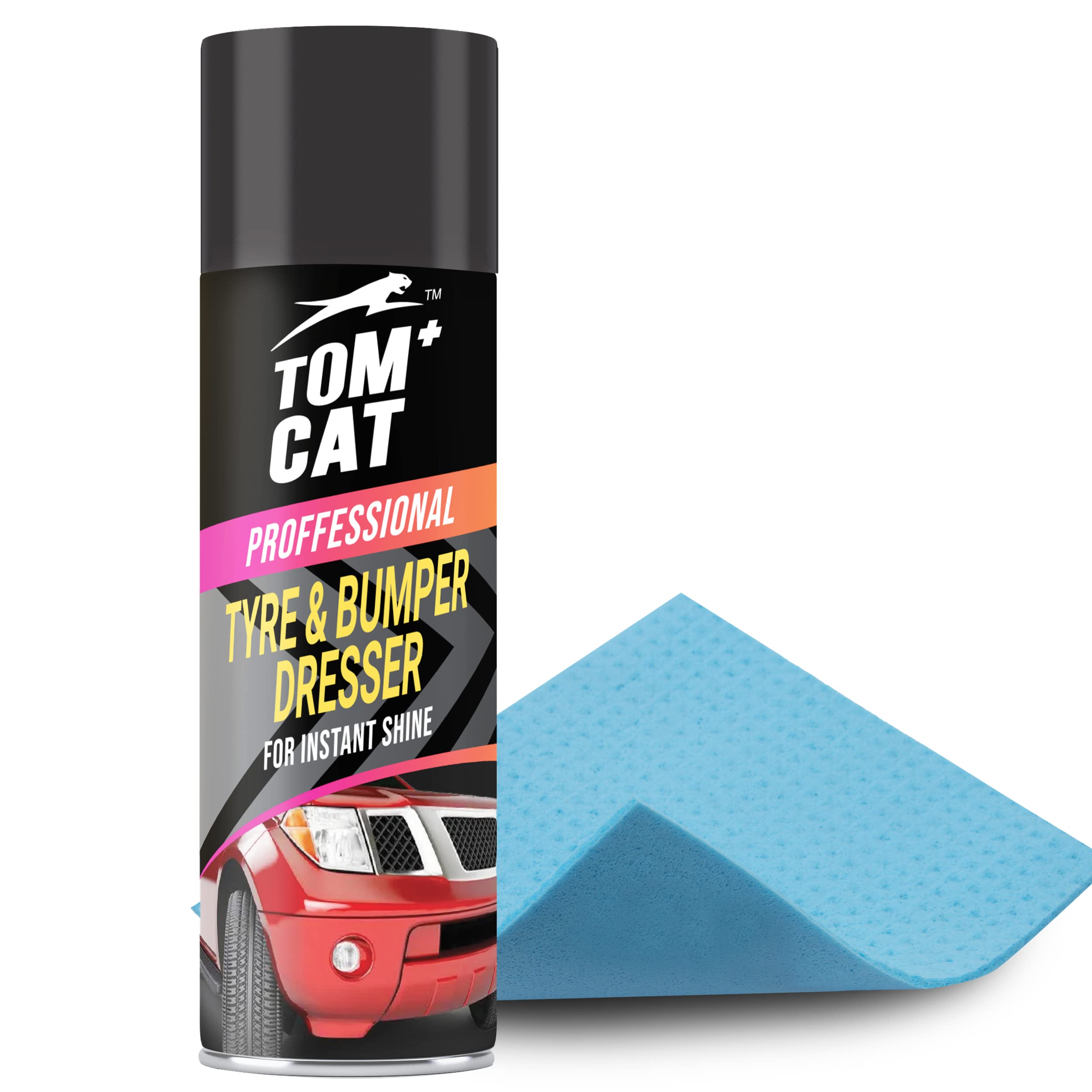 Shadow Securitronics TOM CAT DIY Ceramic Coating for Car - Easy To Apply Hydrophobic Spray With Extreme Gloss, Slickness & UV Protection - Ceramic Guard Car Polish & Wax – 200ML (Pack of 1)