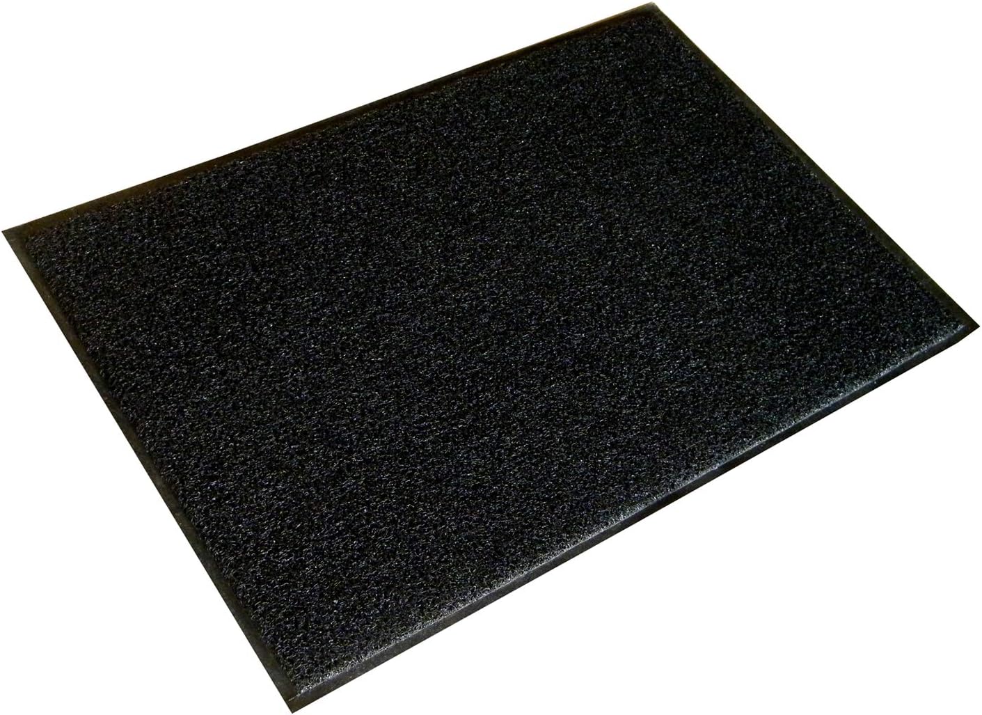 Ultralux Indoor Outdoor Heavy Duty Dirt Trapper Entrance Mat | 120cm x 180cm | Absorbent, Strong, Waterproof, Non-Slip Durable Door Mat | Black | Multiple Sizes