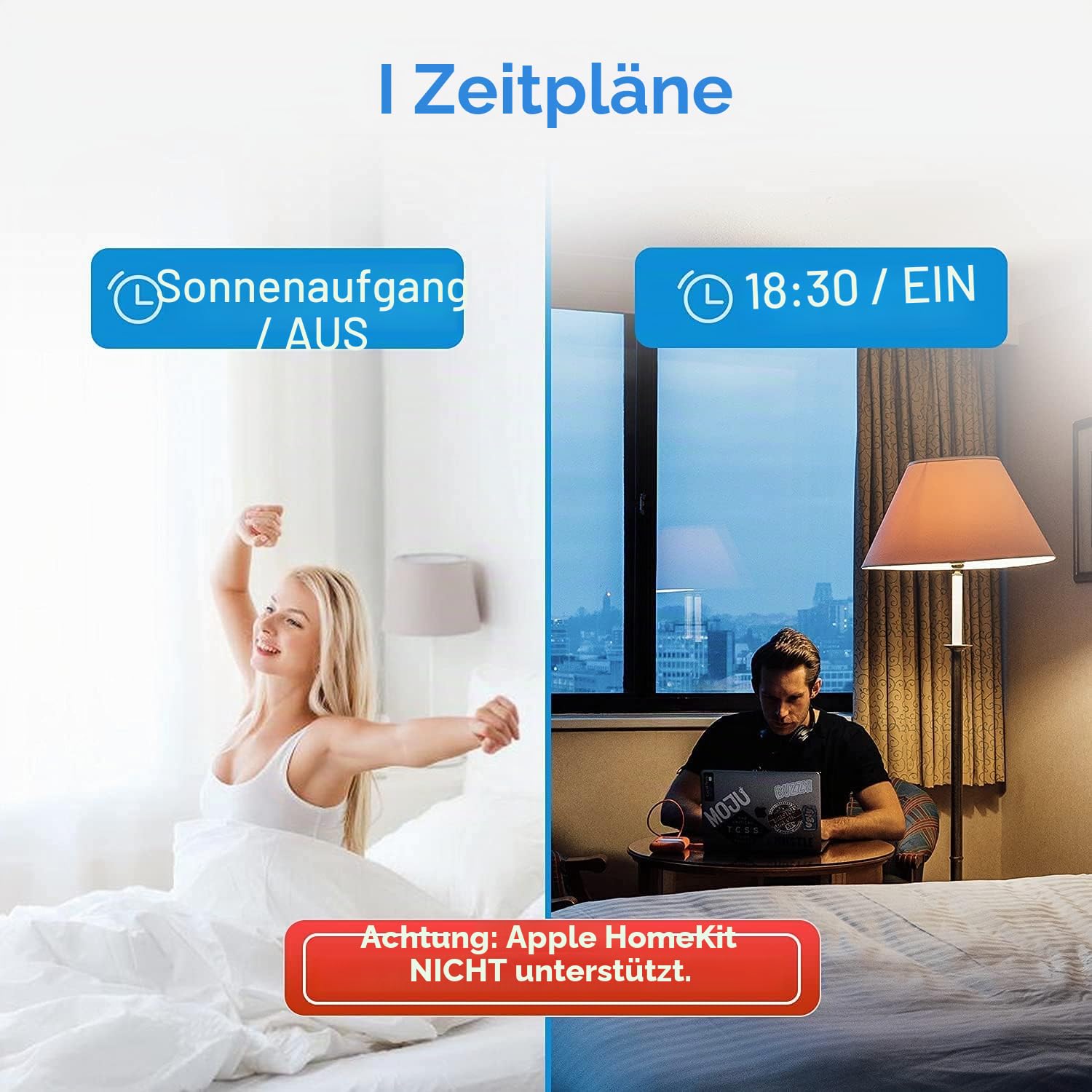 meross Smart Light Switch 4 Pack Unterstützt Apple HomeKit, Siri, Alexa, Google Assistant & SmartThings, einpoliger Lichtschalter, neutrales Kabel erforderlich, Fernbedienungsprogramm, Wi-Fi 2.4GHz