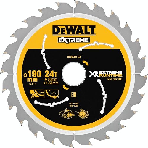 DT99562-QZZ Circular Saw Blade 190x30 mm 24T Wood