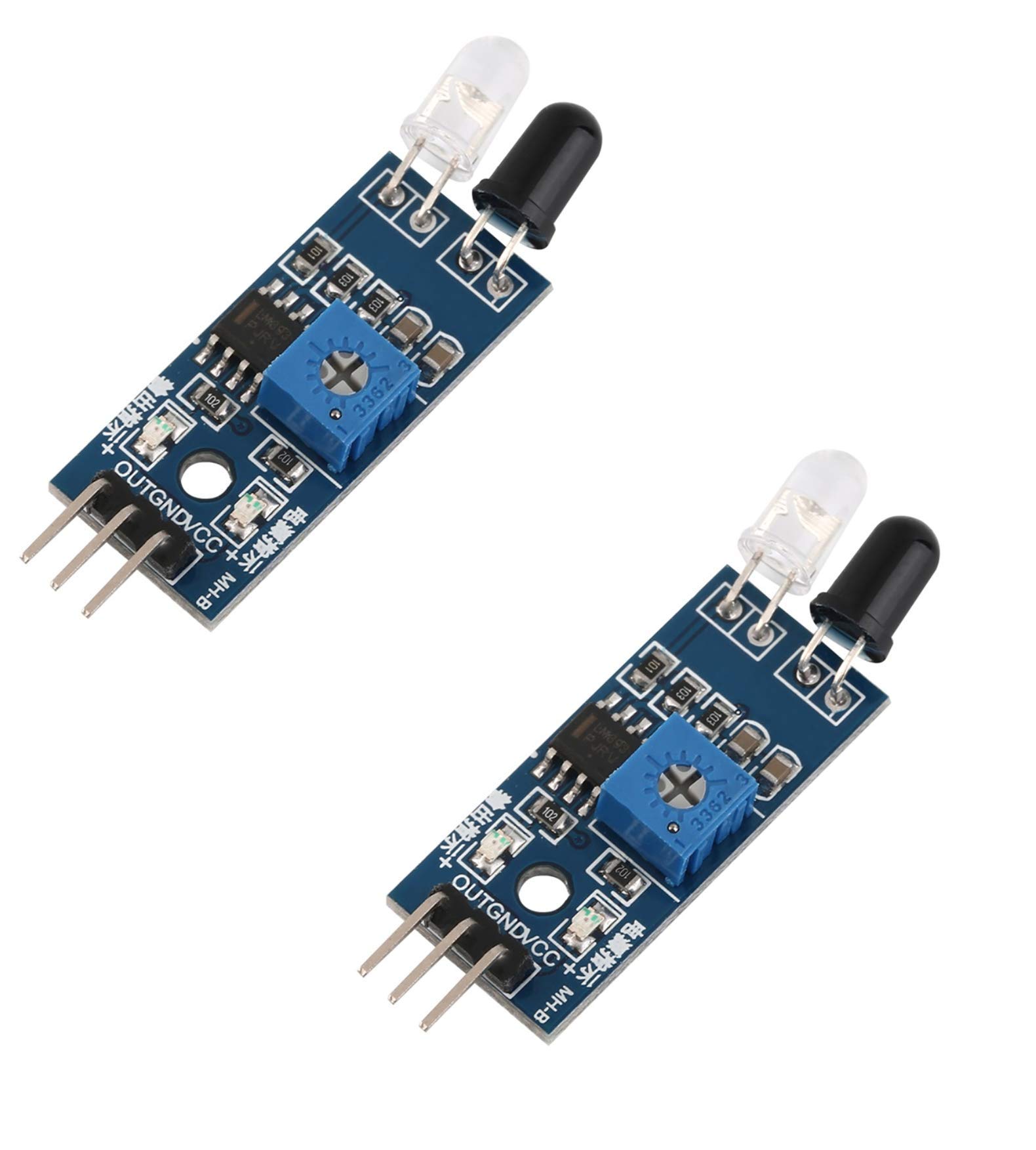 Techleads Ir Infrared Obstacle Avoidance 3 Wire Reflective Photoelectric Sensor Module For Arduino Smart Car Robot (2 Pcs) (B085MD2N1T) Amazon Price History, Amazon Price Tracker