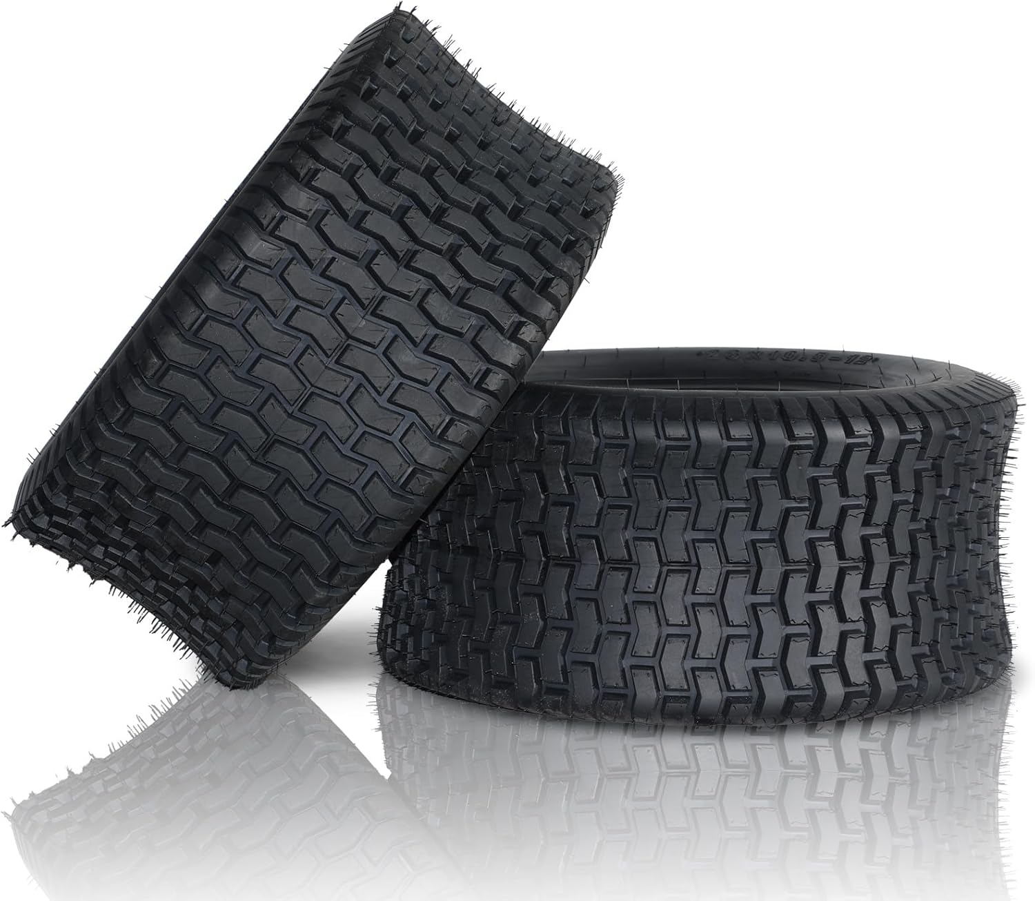 23x10.50-12 Lawn Mower Tractor Tires 4PR 23x10.50x12 Garden Turf Golf Cart Tires Tubeless Set of 2