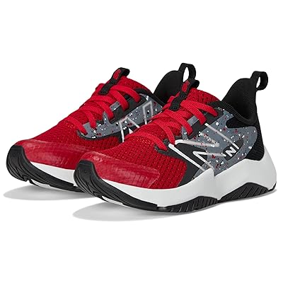 New Balance Kids Rave Run v2 (Little Kid) Kids Shoes Team Red/Black/Black Cement