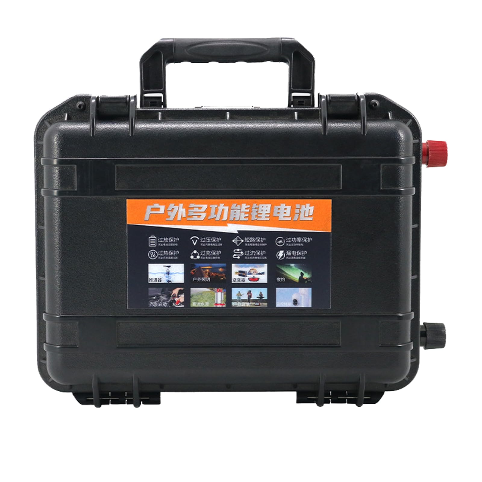 Lithium Battery 12V 60AH 80AH Rechargeable Replacement Battery for Golf Cart/Marine/RV/Camper/Trolling Motor Battery