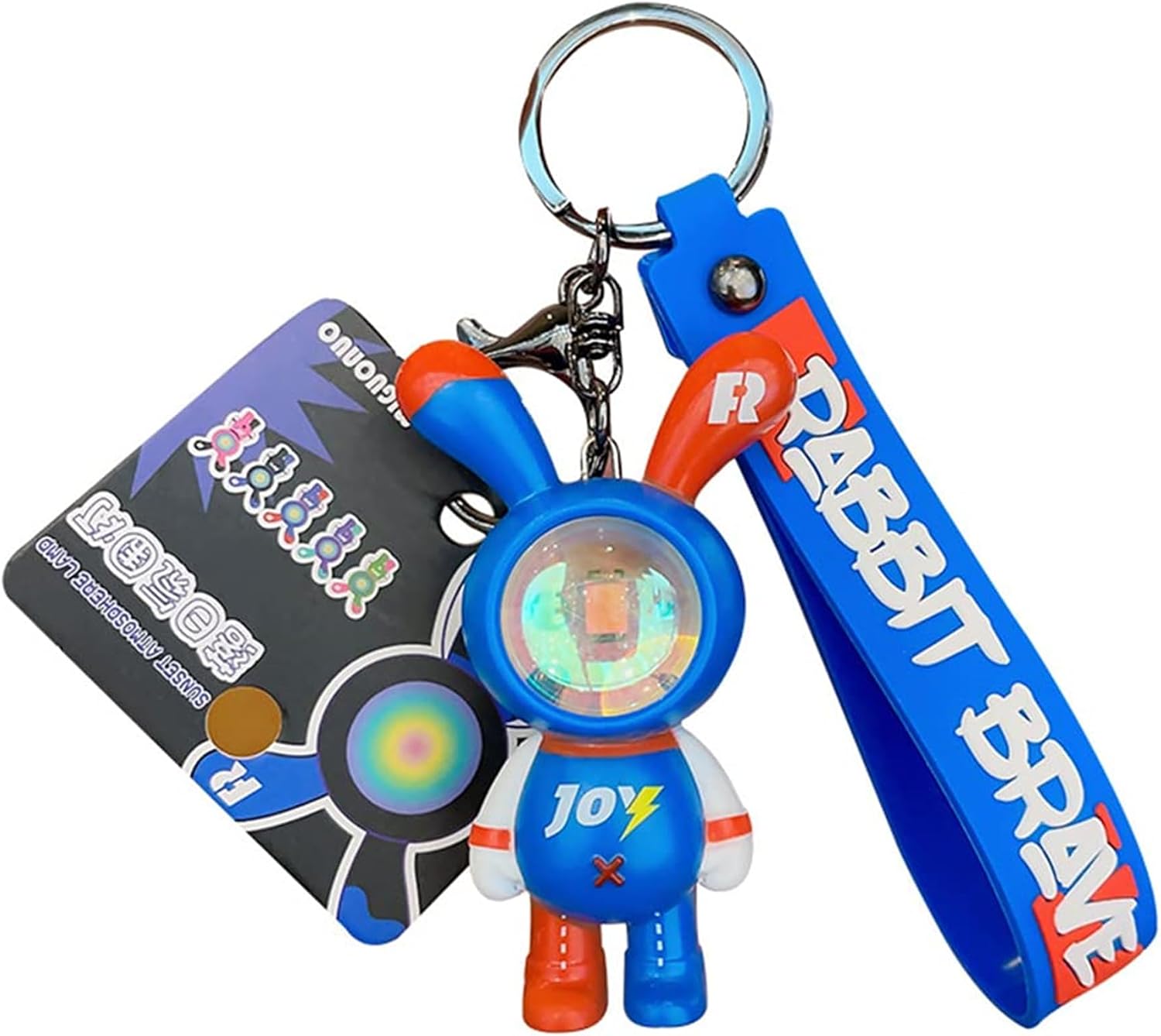 Rainbow Keychain Kawaii Astronaut Backpack Key Chain Keychain For Women,Cute Key Chains For Car Keys Backpacks Wallet