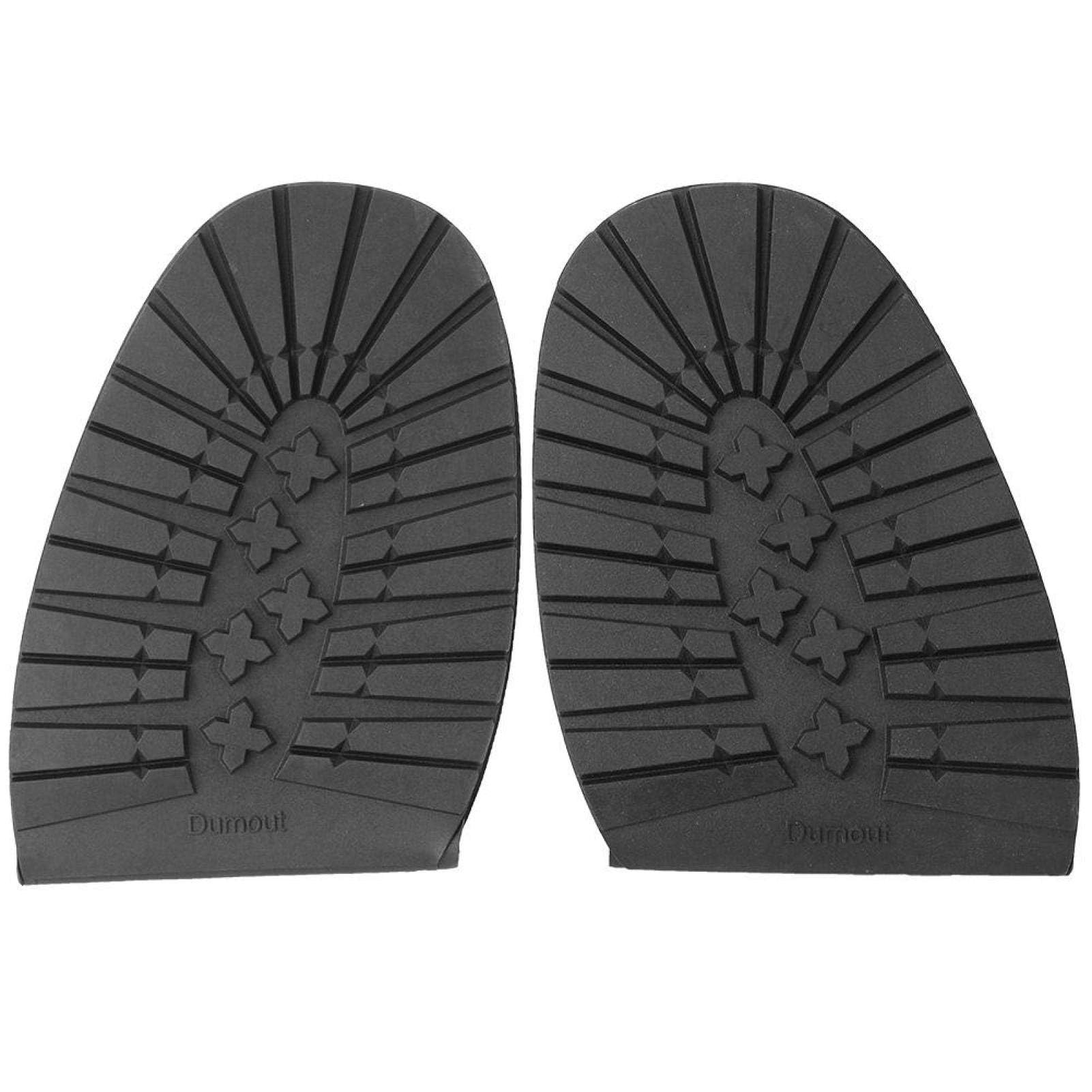 Pssopp Front Soles Non-Skid Sole Protector Anti-Slip Stick Pad Boots Rubber Stick Pad For Shoes Grips Boots On Bottoms Non-Slip Rubber Sole Protectors(Front Soles)