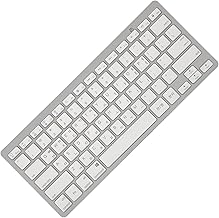 Yunseity Clavier Bluetooth sans Fil Portable, Mini Clavier Compact à 78 Touches, pour, Mac, Android, Clavier Arabe/Espagnol/français/coréen/Russe/thaï(coréen)