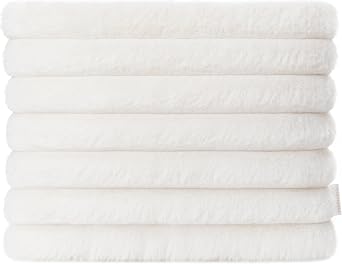 Comfyable Puffy Laptop Sleeve 13 14 15 Inch, Compatible with MacBook Air/Pro M5 M4 M3 M2 Pro/Max 2026, 13" MacBook Neo A18, Soft Faux Fur Fluffy Plush Furry Pillow Case for Computer, Rice