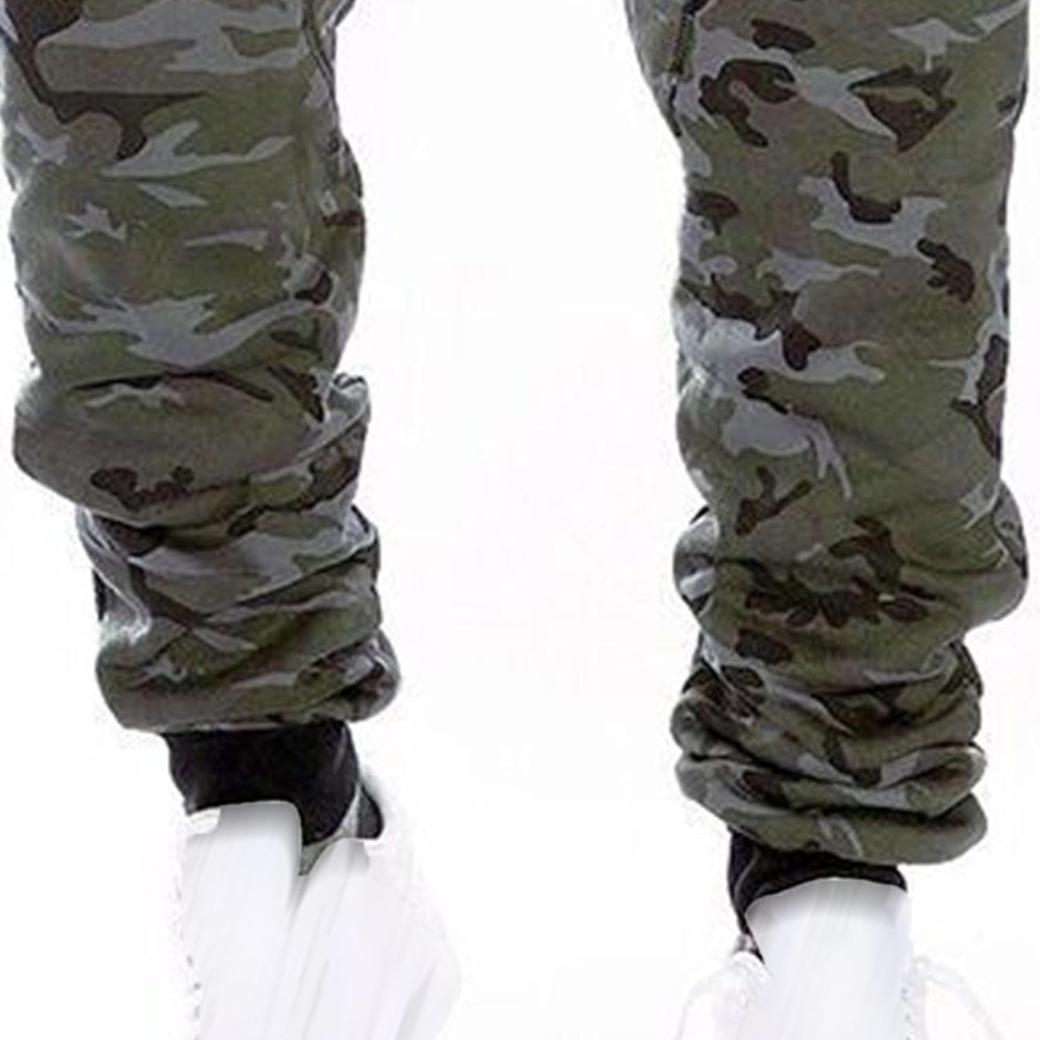 DGHM-JLMY Men's Lightweight Camo Joggers Pants Casual Jogging Running Sweatpants Athletic Sport Outdoor Ankle Length Trousers