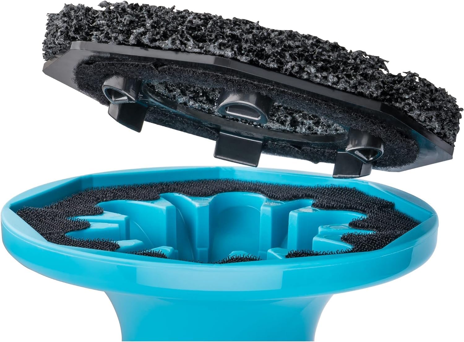 Amoladora de cubos de rueda HAZET 4960V-160/2 I 2 piezas, para cubos de rueda de automóviles de hasta 160 mm I limpieza rápida y sencilla de óxido y suciedad en cubos de rueda y discos de freno