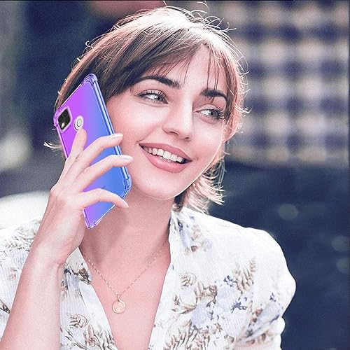 Miniatura 6 de Gufuwo Funda para Xiaomi Redmi 9CRedmi 10ARedmi 9 ActivPoco C3Poco C31 Cute Case Girls, Gradient Slim Anti Scratch Soft TPU Funda protectora a