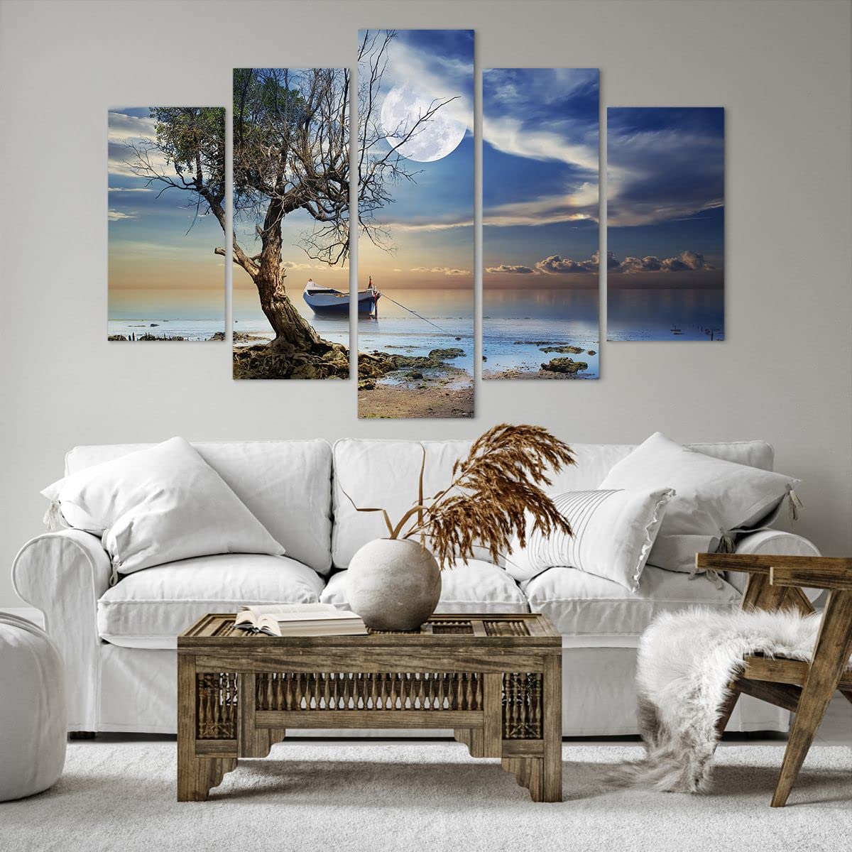 ARTTOR Impression sur Toile Moderne 150x100 cm Paysages Nature - 3457
