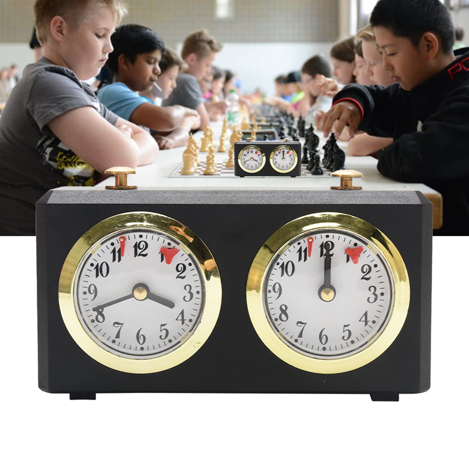 Buy Chess Timer Clock, Professional Chess Clock Game Timer Analogue ...