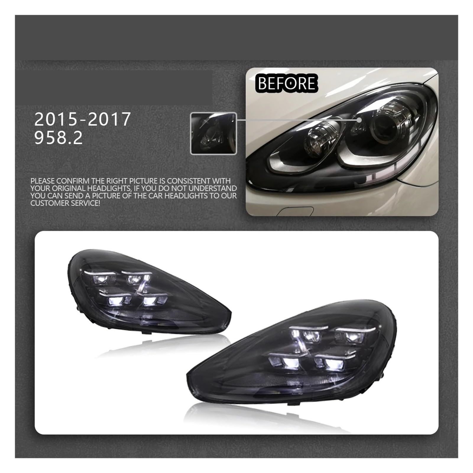 Amazon | ヘッドライト カイエン 958 ヘッドライト 2011 2012 2013 