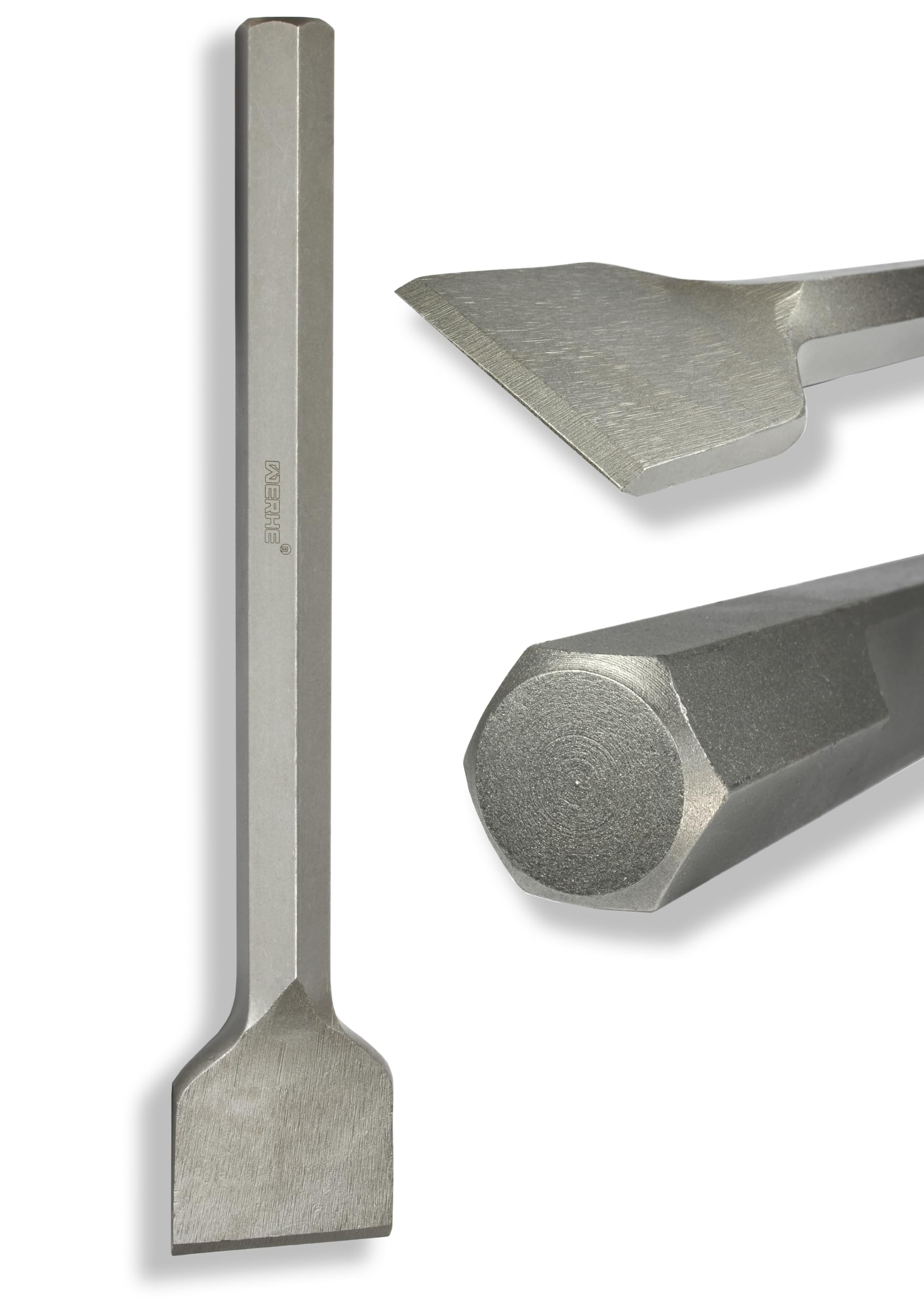 WERHE® Burin Spatule Professionnel HEX28 75 X 400 Mm – Burin Plat