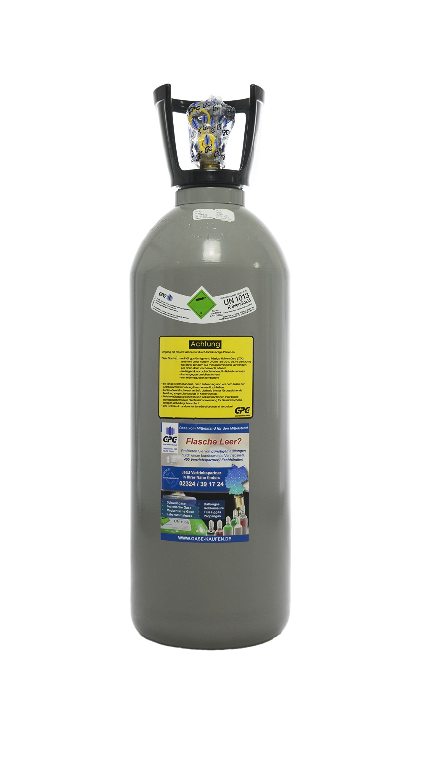 Tragegriff/Cage Kunststoff, Ventilschutz ABS -Gasflaschentragegriff, CO2-Flaschengriff bis 50 kg Flasche