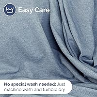 Vista 203 de Sábana encimera de bolsillo profundo, más suave que el algodón egipcio, 1 sábana encimera para colchón tamaño Queen