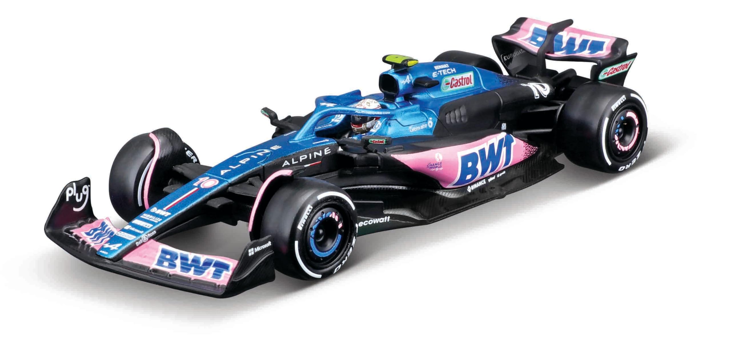 1:43 Race BWT Alpine F1 Team A523 (2023) w/Driver