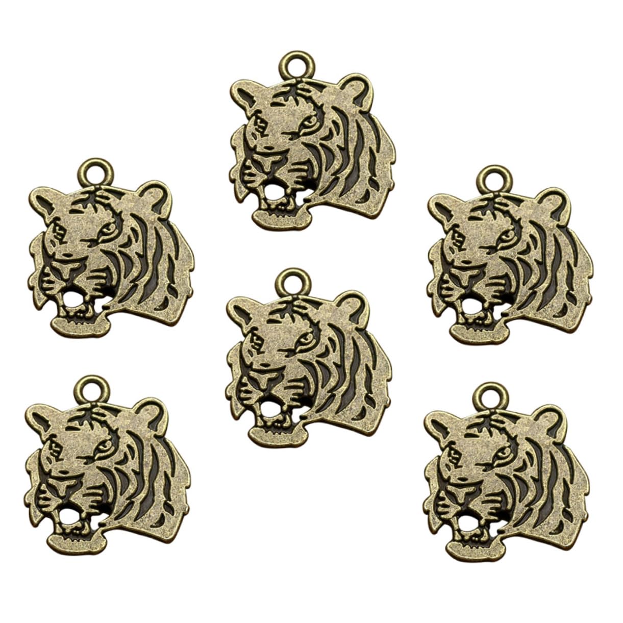 60 Stk Schmuckanhänger herstellen Selbstgemachter Schmuck Feng-Shui-Charme Sternzeichen-Schlüsselanhänger Kettenanhänger Charm-Armbänder Anhänger aus Legierung