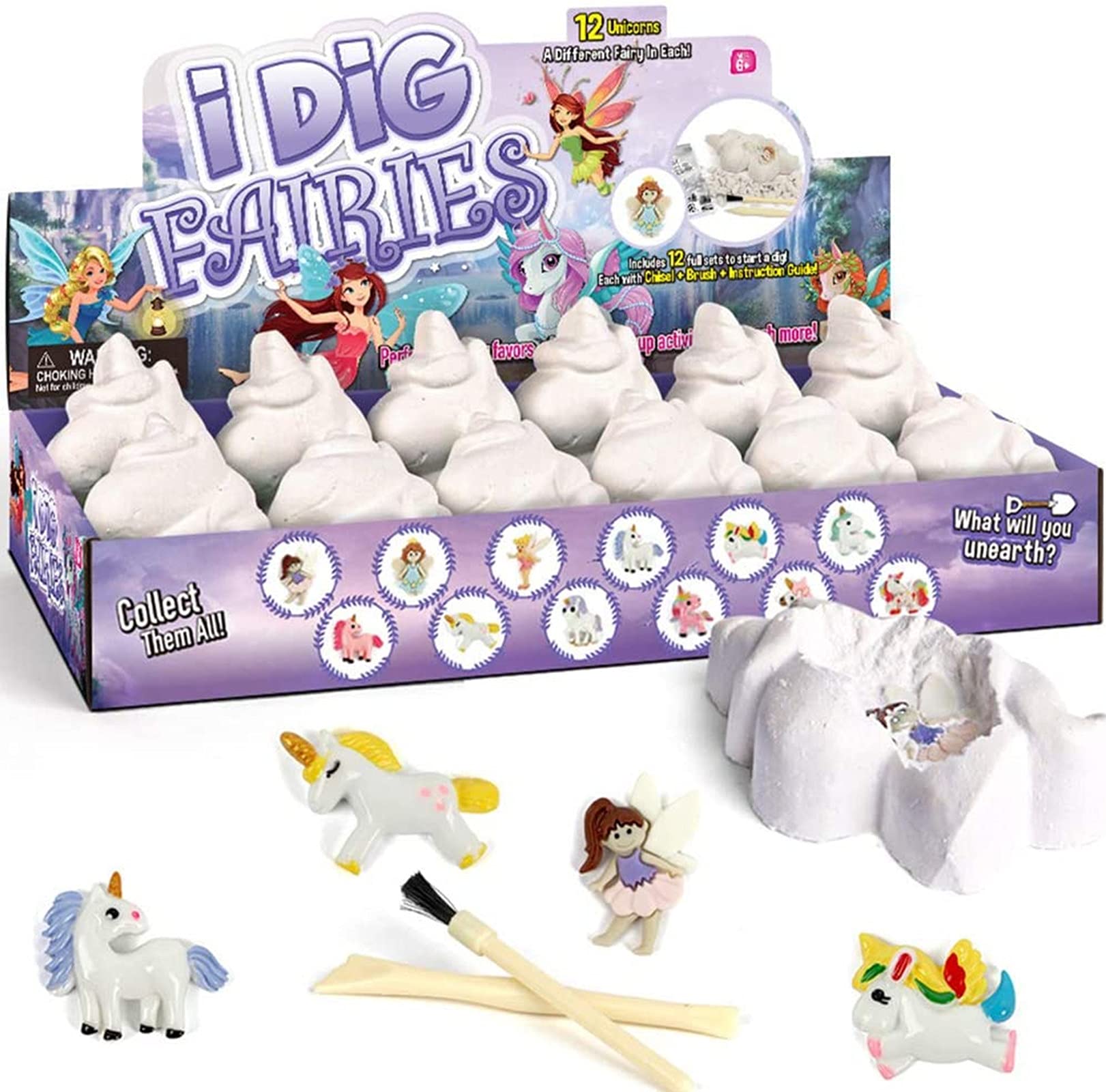 NCKid's Break Open 12 Surprise Fairy Kit, 12 Pieces
