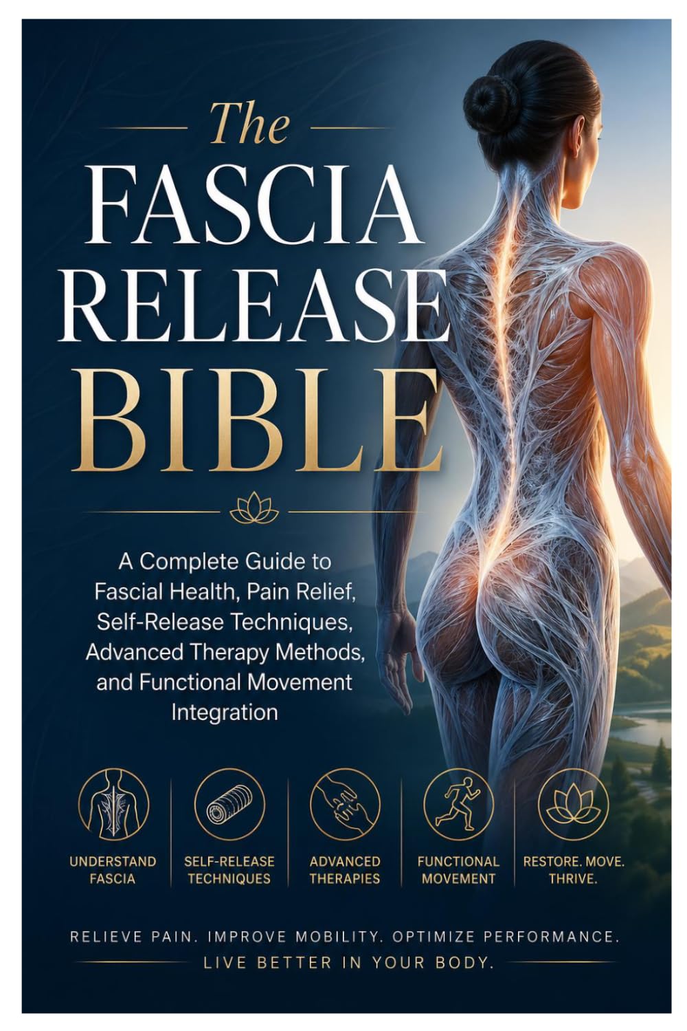 The Fascia Release Bible: A Complete Guide to Fascial Health, Pain Relief, Self-Release Techniques, Advanced Therapy Methods, and Functional Movement Integration