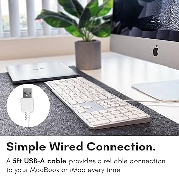 iMac シルバー ワイヤレスキーボード・マウス付き Amazon.com: Wireless Keyboard and Mouse Compatible with iMac