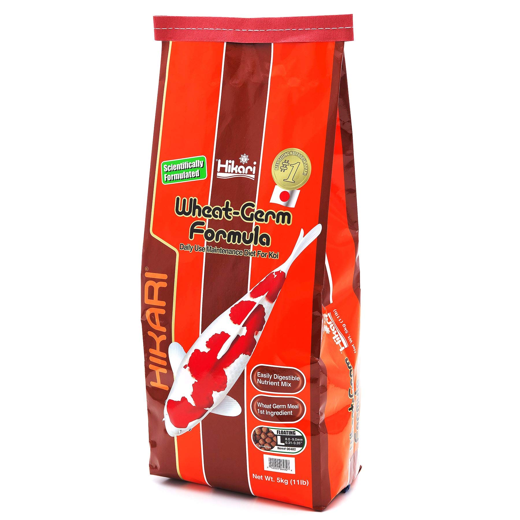 Hikari Wheat Germ Koi Food Large 5 kg